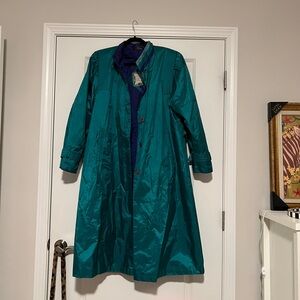Teal Long Coat